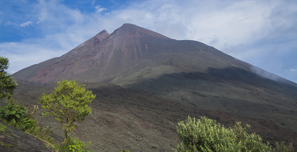 Volcano in Guatemala, central america